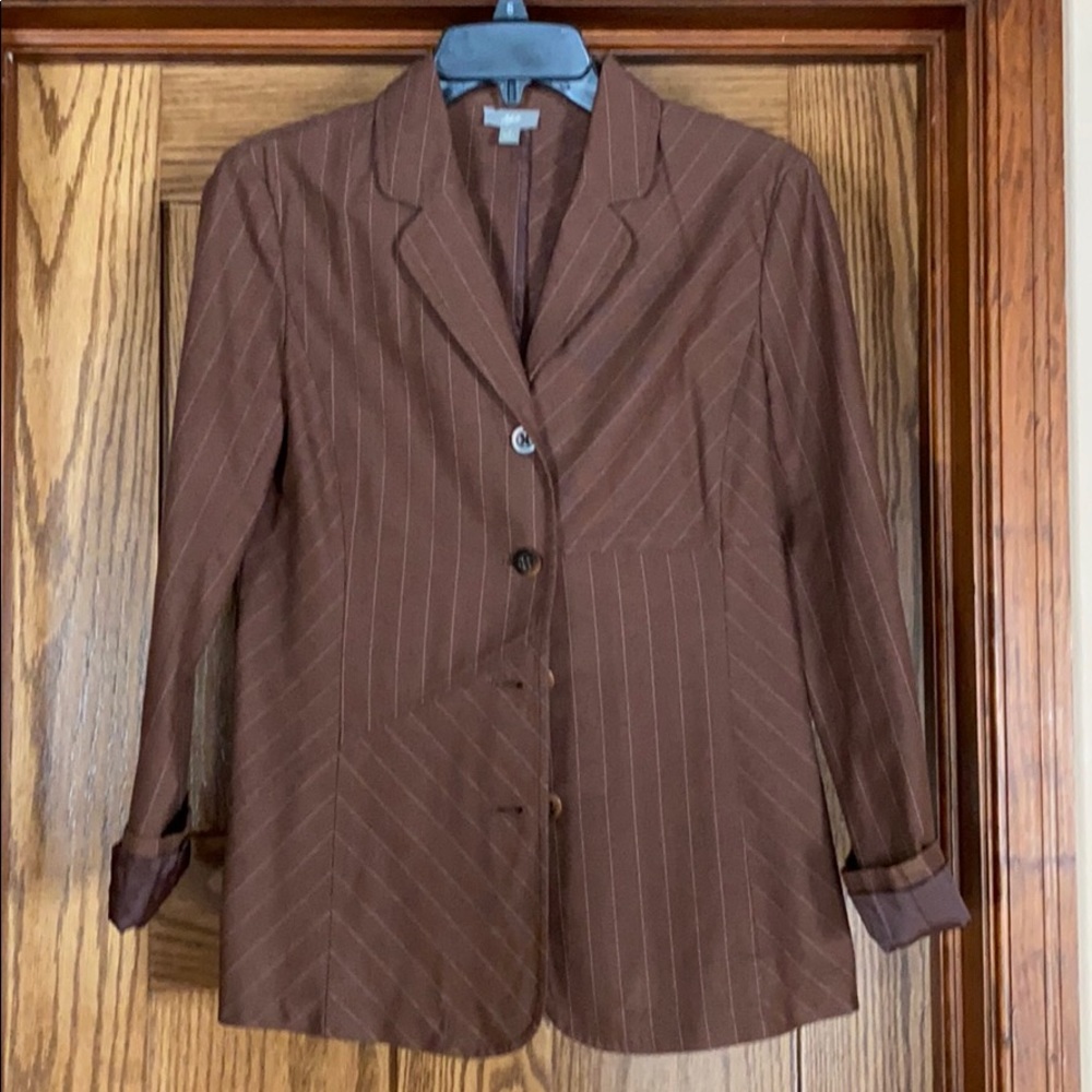 Ladies pinstripe jacket